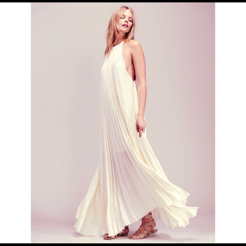 Free People White Porter Dress **RARE**